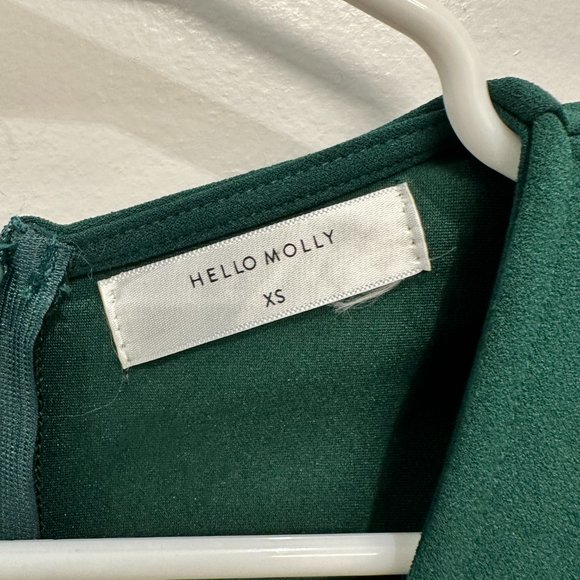 NWOT Hello Molly Too Epic Midi Dress Green - Picture 5 of 5